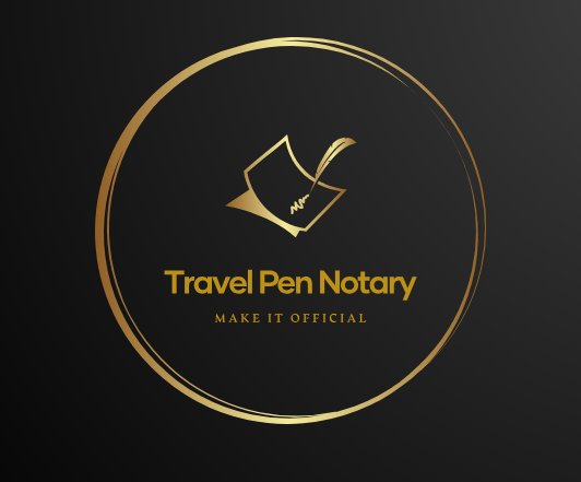 Travel Pen Notary Logo